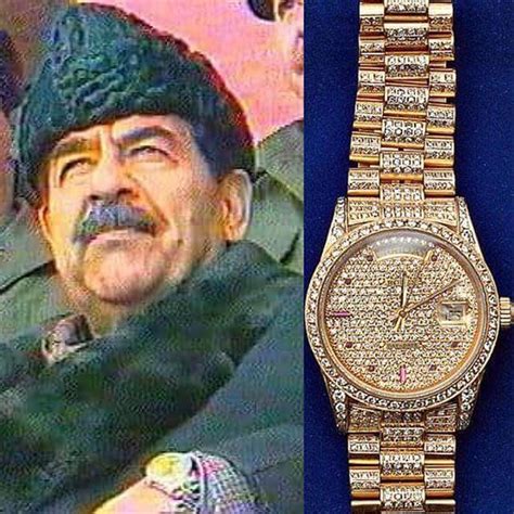 saddam hussein watch